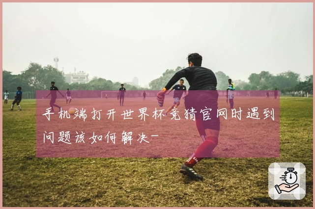 手机端打开世界杯竞猜官网时遇到问题该如何解决-