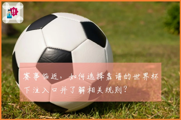 赛事临近，如何选择靠谱的世界杯下注入口并了解相关规则？